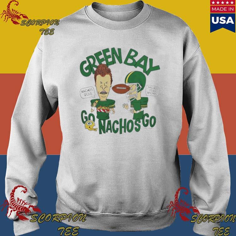 Beavis And Butthead X Green Bay Packers Nachos Shirt