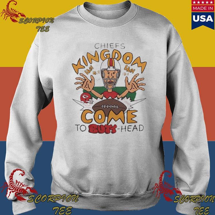 Beavis And Butthead X Kansas City Chiefs Kingdom Shirt, hoodie