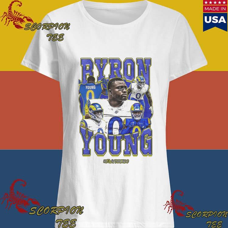 Byron Young Los Angeles Rams vintage shirt, hoodie, sweater, long sleeve  and tank top