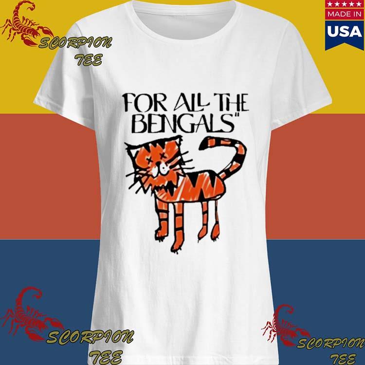 Chad Johnson For All The Bengals Tiger Shirt, hoodie, longsleeve, sweater