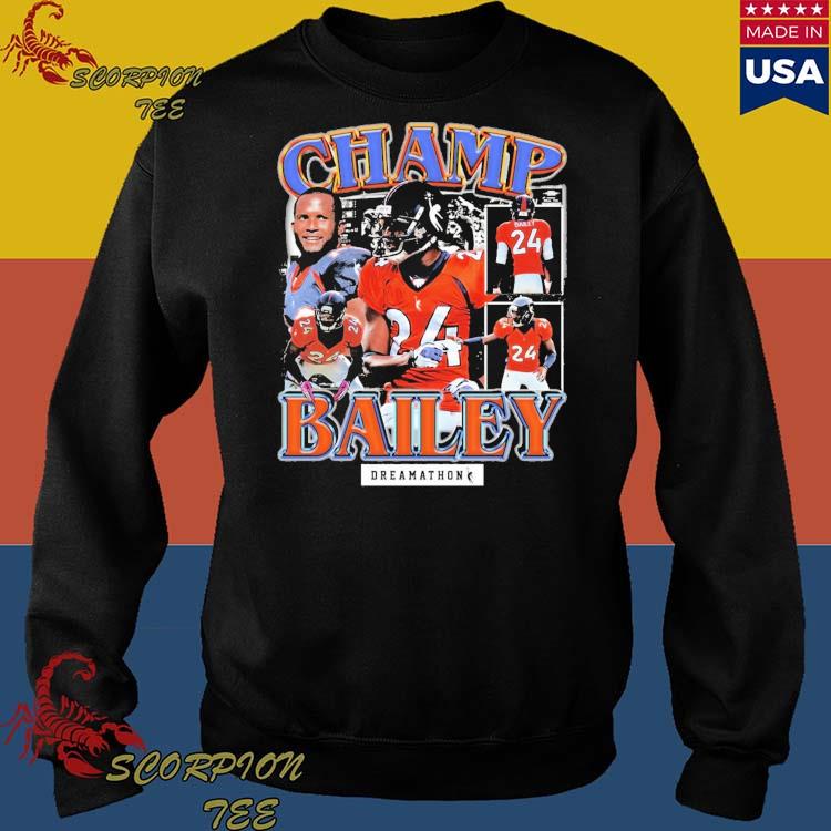 Dreamathon Merch Champ Bailey Denver Dreams Long Sleeved T Shirt - WBMTEE