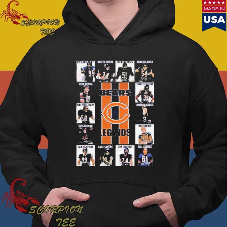 Chicago Bears Legends Unisex T-Shirt, hoodie, sweater and long sleeve