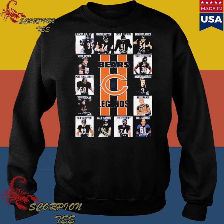 Chicago Bears Players Go Bears Signatures Shirt, hoodie, sweater, long  sleeve and tank top