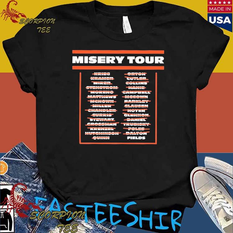 Sad Misery Tour Chicago Bear Shirt - Teeducks