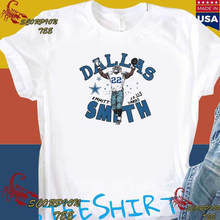 Official dallas Cowboys Emmitt Smith Rushing Record T-Shirts