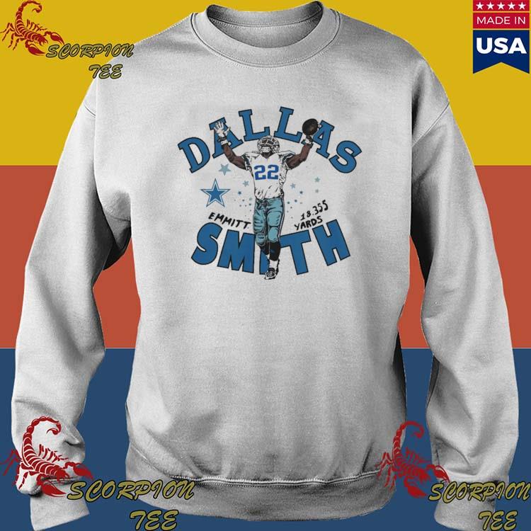 Official dallas Cowboys Emmitt Smith Rushing Record T-Shirts, hoodie, tank  top, sweater and long sleeve t-shirt