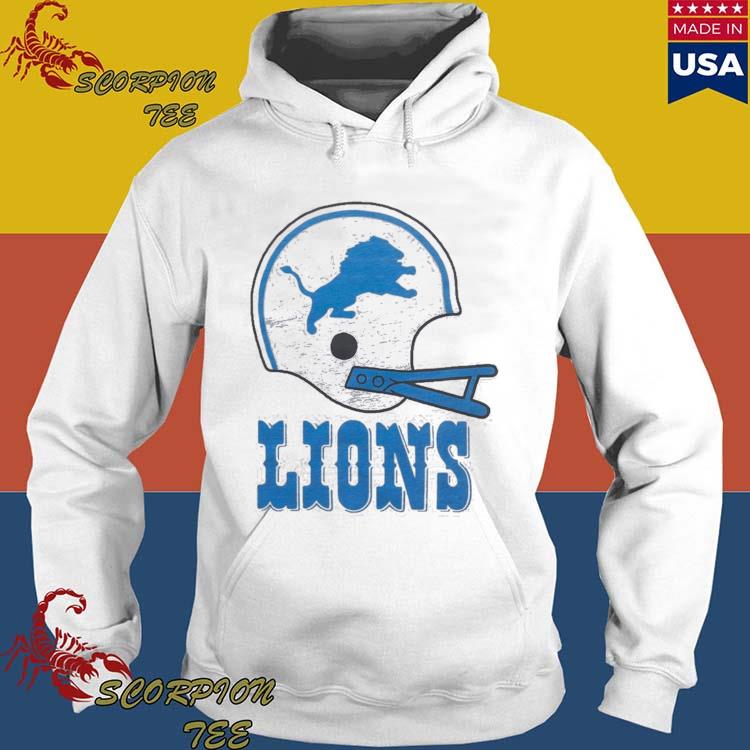 Official detroit Lions Throwback Helmet Shirt, hoodie, sweatshirt