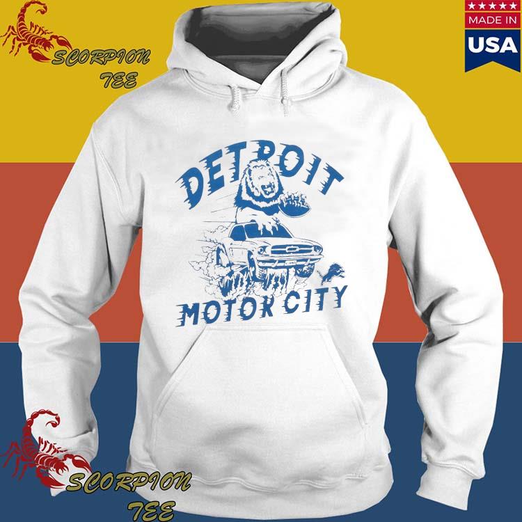 detroit lions motor city hoodie