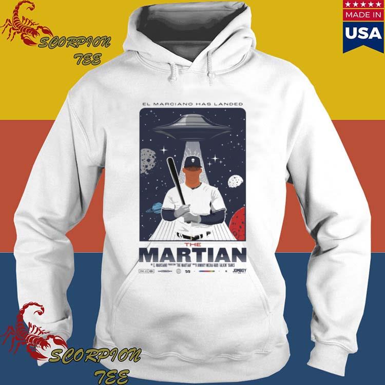 EL Margiano Has Landed New York Yankees The Martian T-Shirts, hoodie,  sweater, long sleeve and tank top