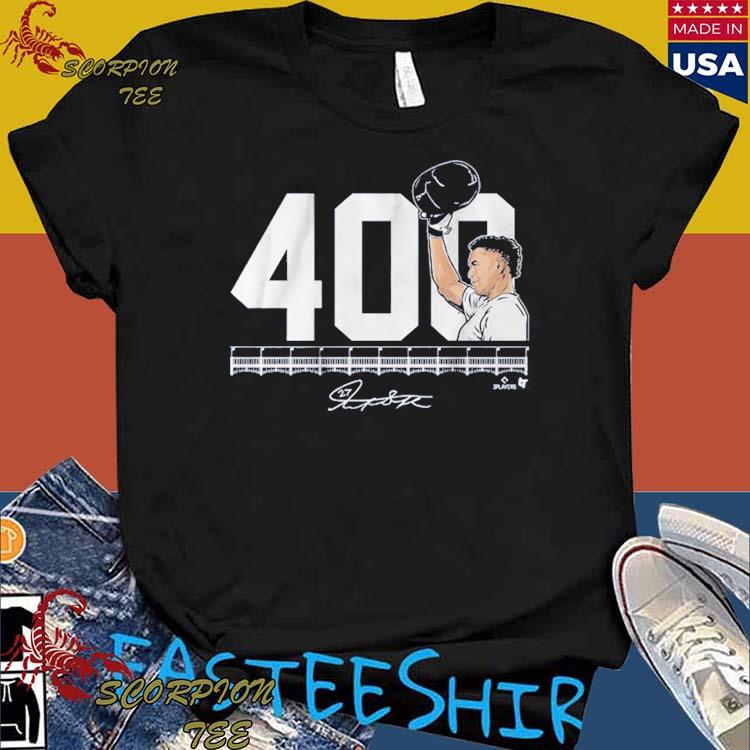 Official giancarlo Stanton 400 New York Yankees Signature T-Shirts