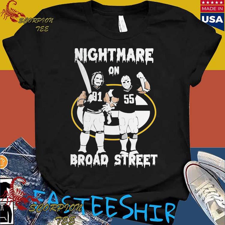 Official green Bay Packers Nightmare On Broad Street Unisex T