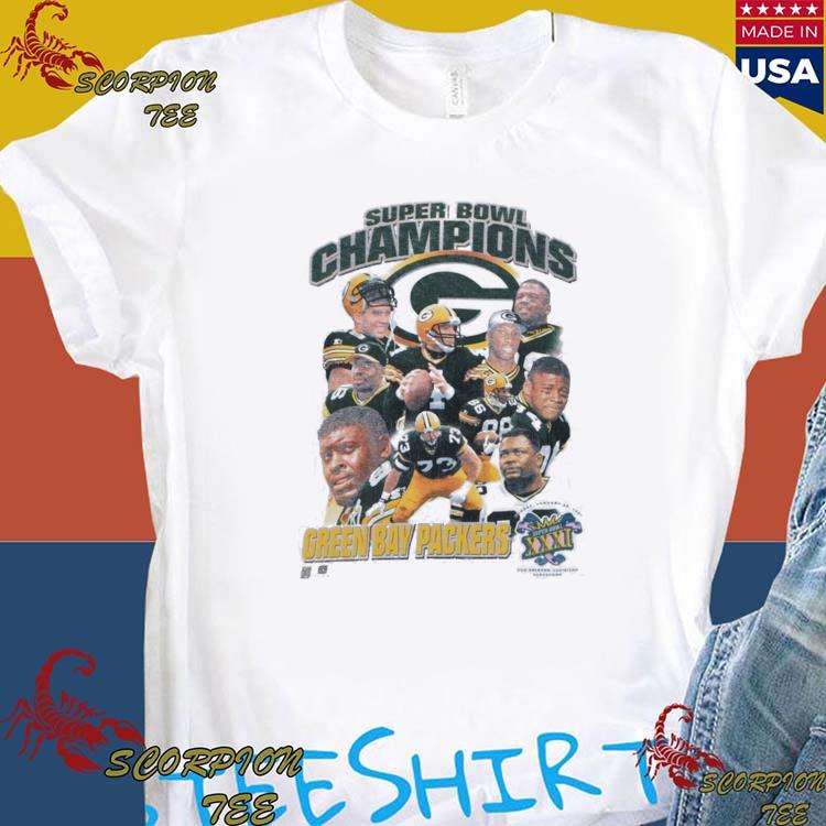 Official green Bay Packers Super Bowl XXXI Starter T-Shirts, hoodie, tank  top, sweater and long sleeve t-shirt