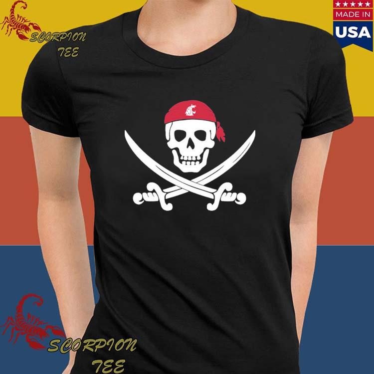 Golf Pirate Jolly Roger T-Shirt