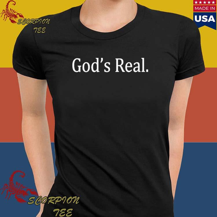 Official jim Kelly Wearing God'S Real T-Shirts, hoodie, tank top, sweater  and long sleeve t-shirt