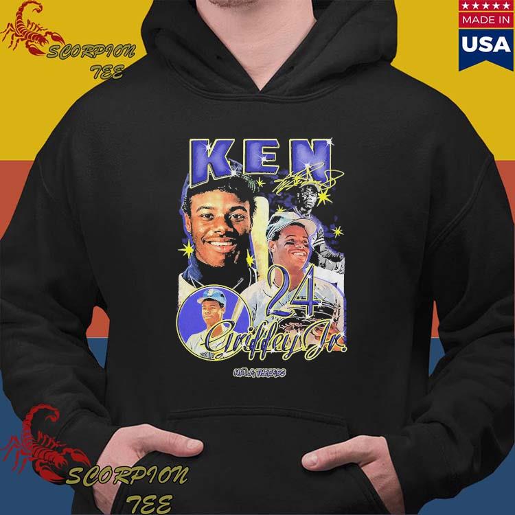Official ken Griffey Jr 24 Signature T-Shirts, hoodie, tank top, sweater  and long sleeve t-shirt