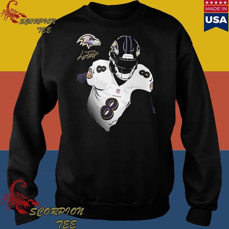 Official lamar Jackson Baltimore Ravens Nike Player Signature T-Shirts,  hoodie, tank top, sweater and long sleeve t-shirt