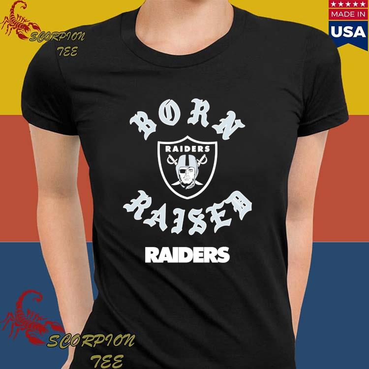 Official Born x raised Las Vegas Raiders on the turf raider nation t shirt,  hoodie, longsleeve, sweatshirt, v-neck tee