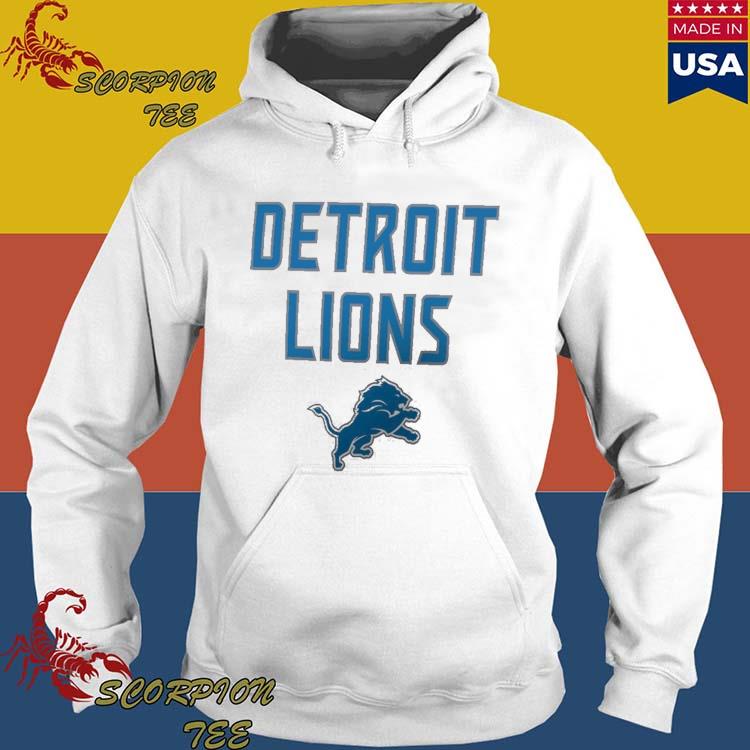 Official Mens Detroit Lions Hoodies, Lions Mens Sweatshirts