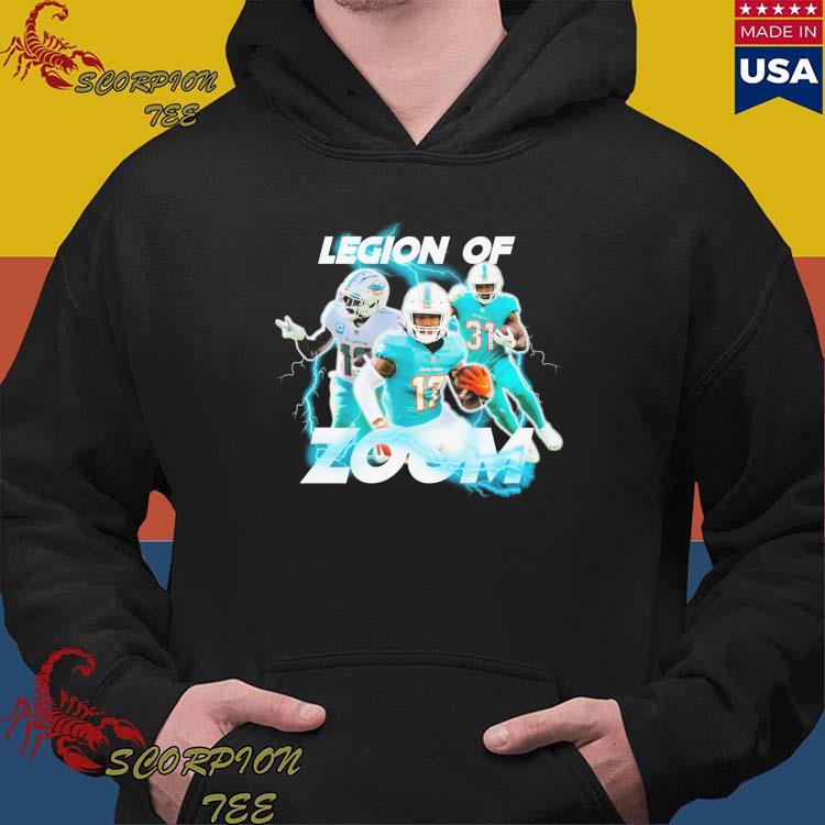 Official miami Dolphins Legion of Zoom T-Shirts, hoodie, tank top, sweater  and long sleeve t-shirt