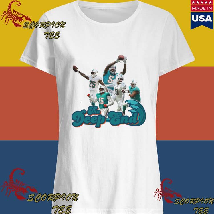 Official miami Dolphins The Deep End T-Shirts, hoodie, tank top, sweater  and long sleeve t-shirt