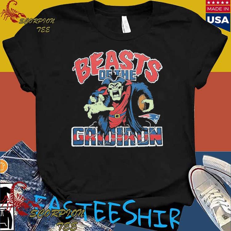 Official new England Patriots Beasts Of The Gridiron T-Shirts