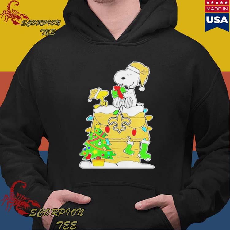 New Orleans Saints Christmas Snoopy and Woodstock 2023 T-shirt, hoodie,  sweater, long sleeve and tank top