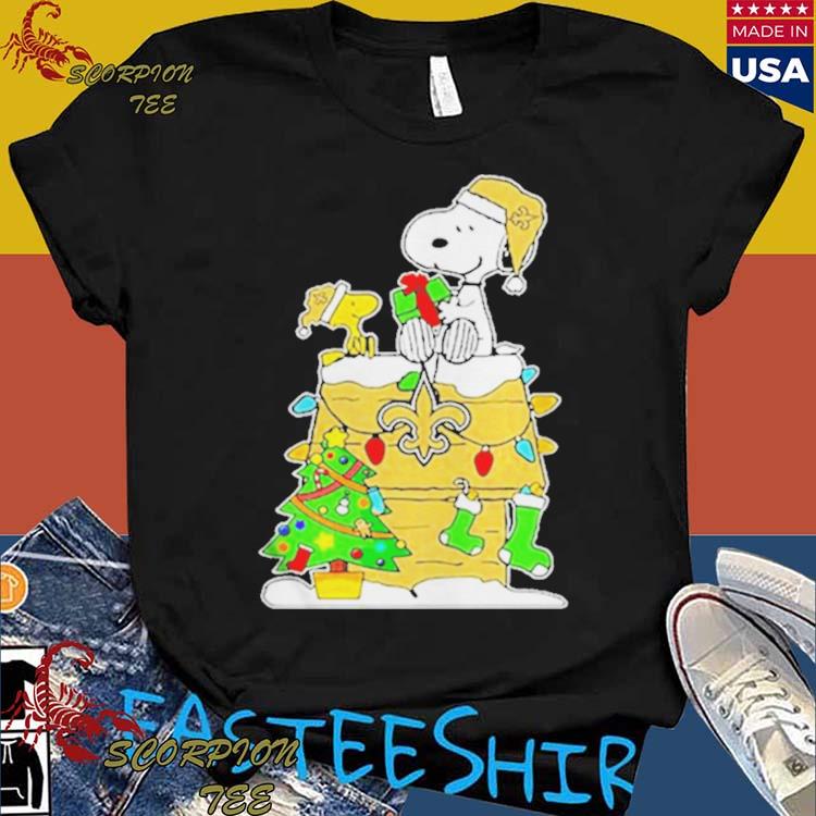 Christmas Snoopy New Orleans Saints Shirt