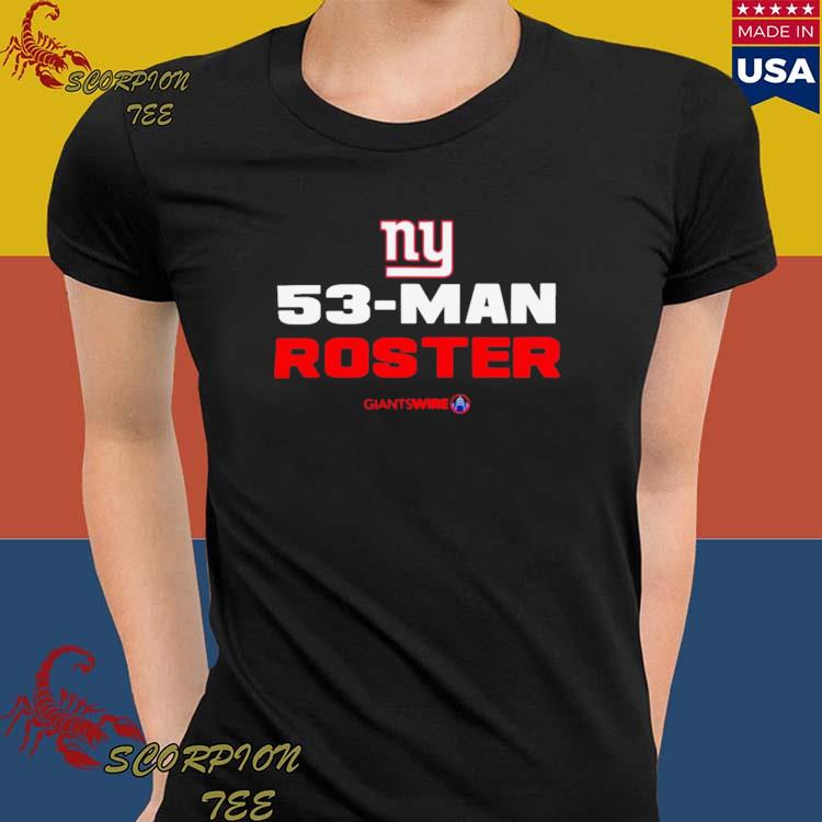 New York Giants' official 53-man roster by jersey number