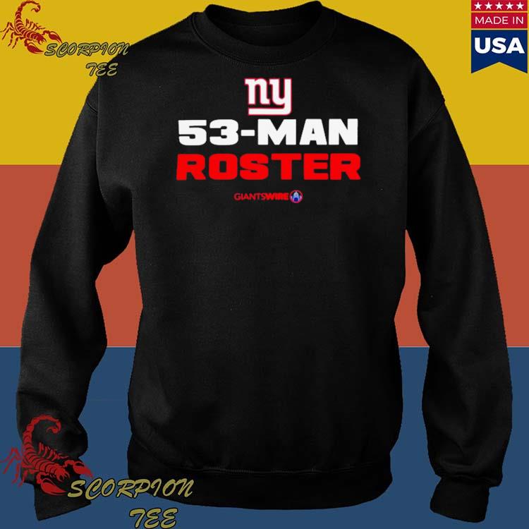 New York Giants' official 53-man roster by jersey number