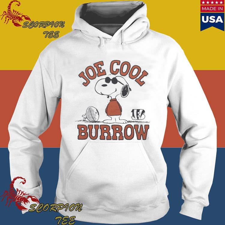 Original Peanuts X Bengals Joe Cool Burrow T-shirt,Sweater, Hoodie