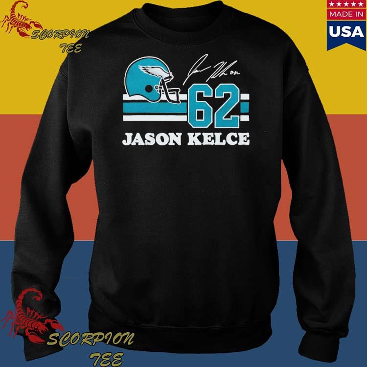 Jason Kelce 62 Shirt Philadelphia Eagles - High-Quality Printed Brand