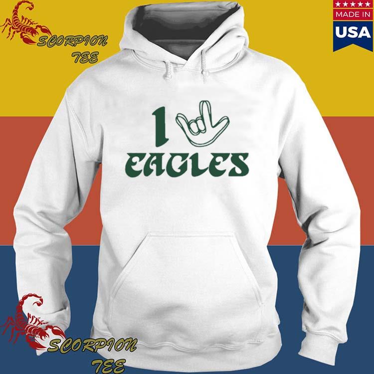 Philadelphia Eagles love sign logo shirt, hoodie, sweater, long