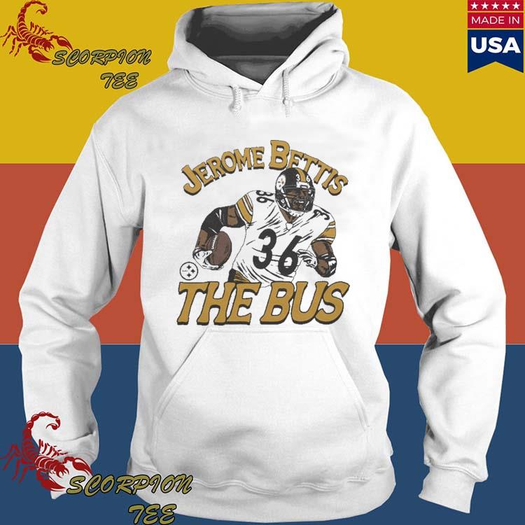 Official pittsburgh Steelers Jerome Bettis The Bus T-Shirt, hoodie