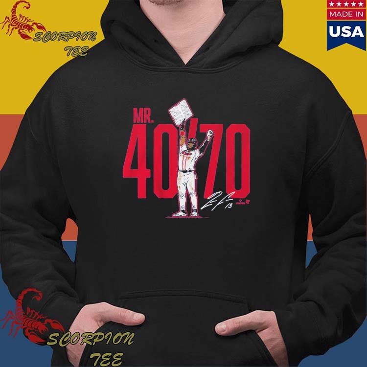 New Design Ronald Acuna Jr 40 Hr 70 SB Atlanta Braves Unisex T