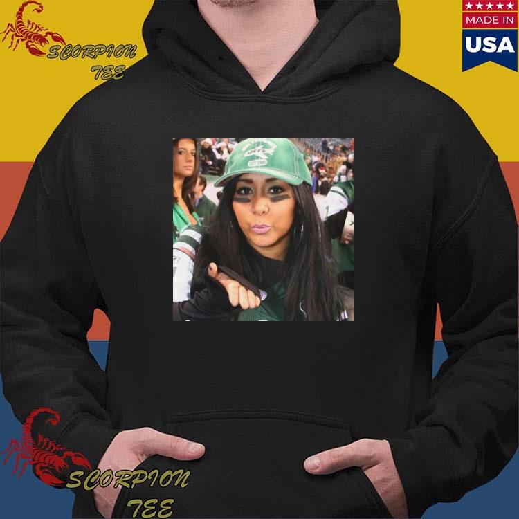 Snooki fan girl NY Jets shirt, hoodie, sweater and v-neck t-shirt