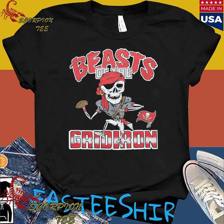 Official tampa Bay Buccaneers Beasts Of The Gridiron T-Shirts, hoodie, tank  top, sweater and long sleeve t-shirt