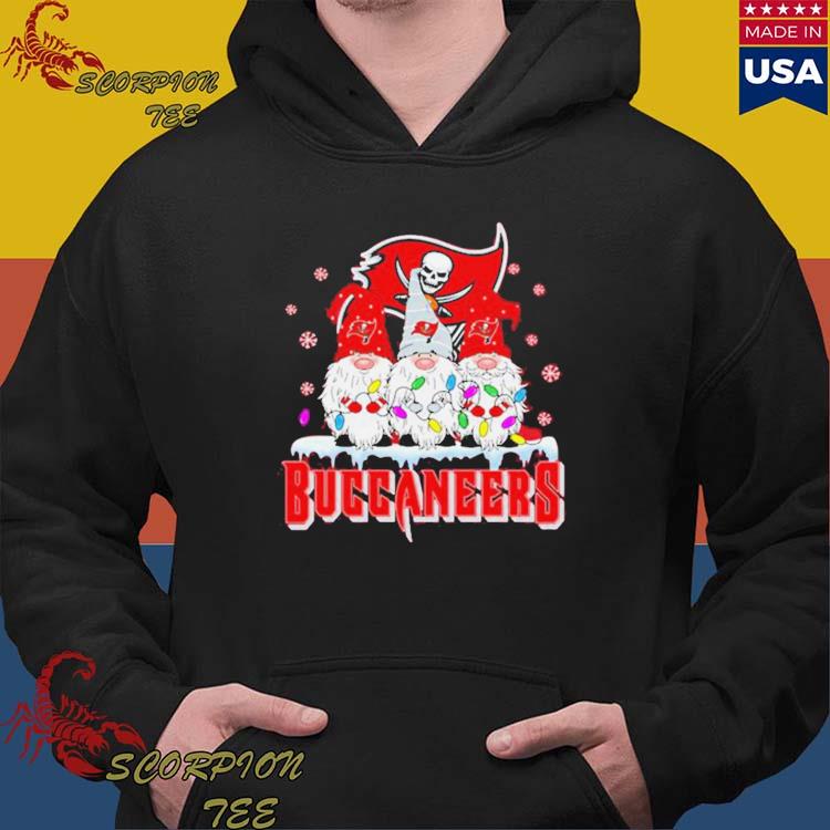 Happy Merry Christmas the Gnomes Tampa Bay Buccaneers logo shirt, hoodie,  sweater, long sleeve and tank top