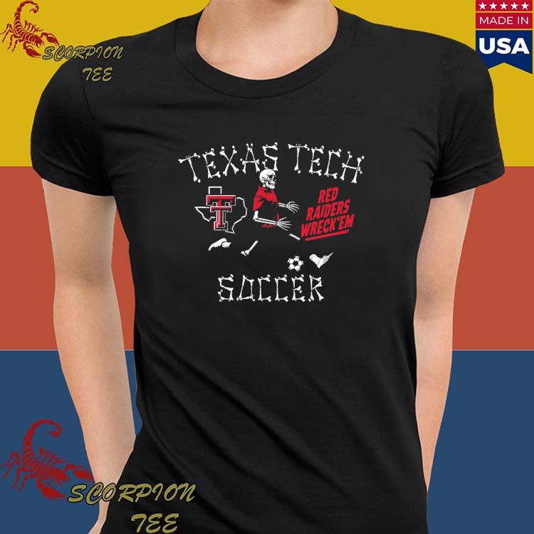 Texas Tech Red Raiders Womens Red New Basic Short Sleeve T-Shirt