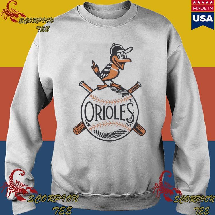Official the Oriole Bird Baltimore Orioles '54 Baseball T-Shirts