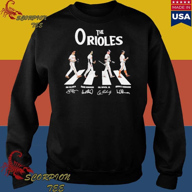 The Orioles Abbey Road Signatures Shirt, hoodie, tank top, sweater and long  sleeve t-shirt