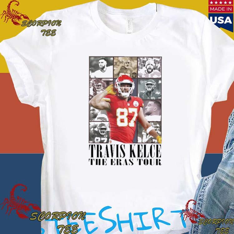 Travis Kelce 87 Kansas City the football tour poster shirt, hoodie