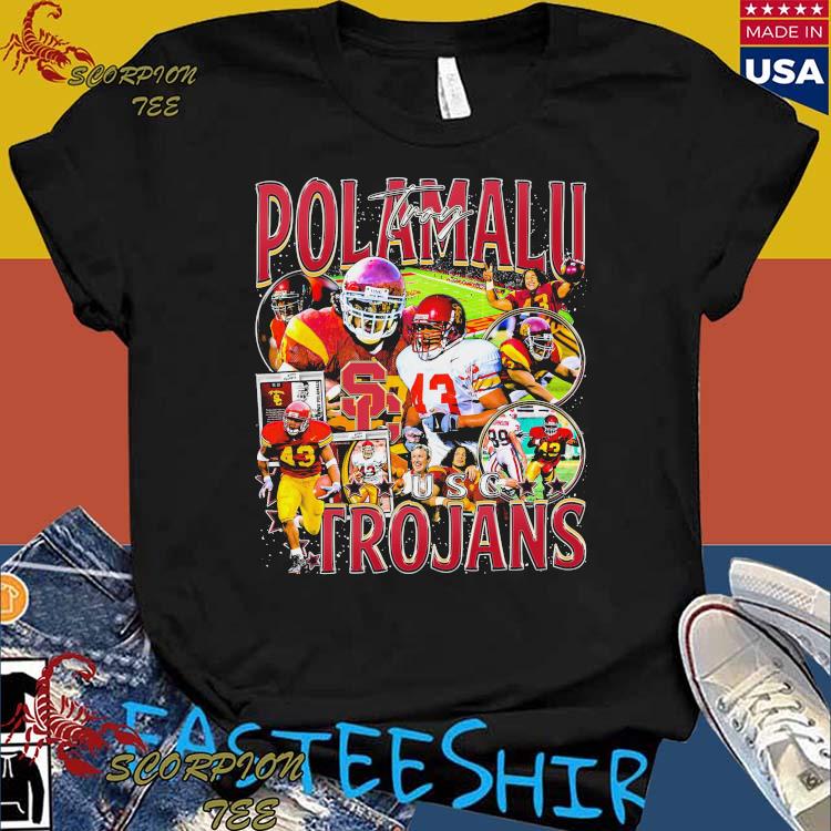 Official troy Polamalu Usc Trojans T-Shirt, hoodie, tank top, sweater and  long sleeve t-shirt