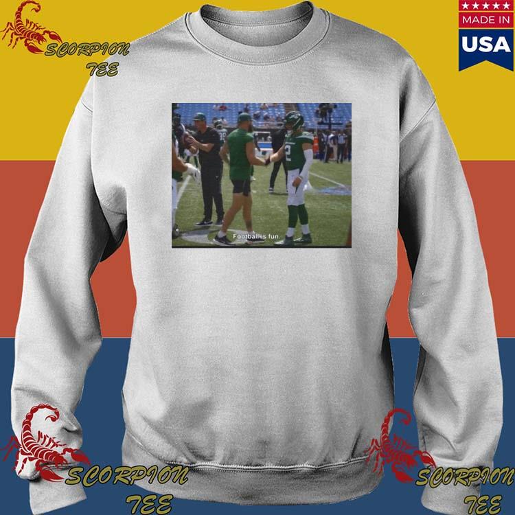 Official zach Wilson Football Is Fun T-Shirts, hoodie, tank top, sweater  and long sleeve t-shirt