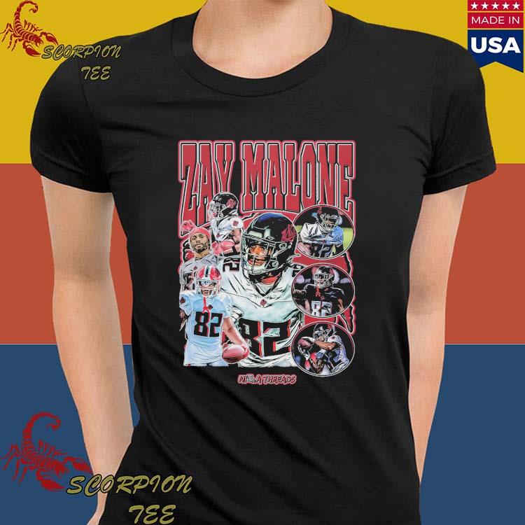 Official zay Malone Atlanta Falcons T-Shirt, hoodie, tank top, sweater and  long sleeve t-shirt