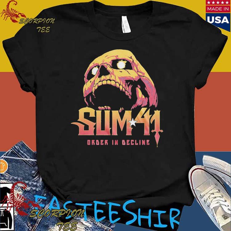 Official sum 41 Skull Oroer In Decline T-Shirts, hoodie, tank top