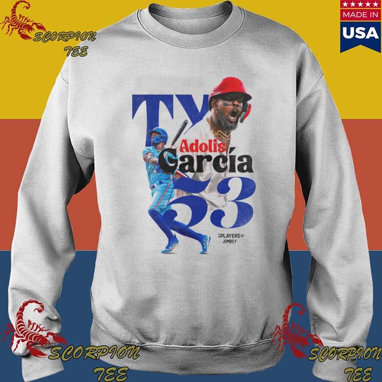 Official el Bombi Adolis García Texas Rangers T-Shirt, hoodie