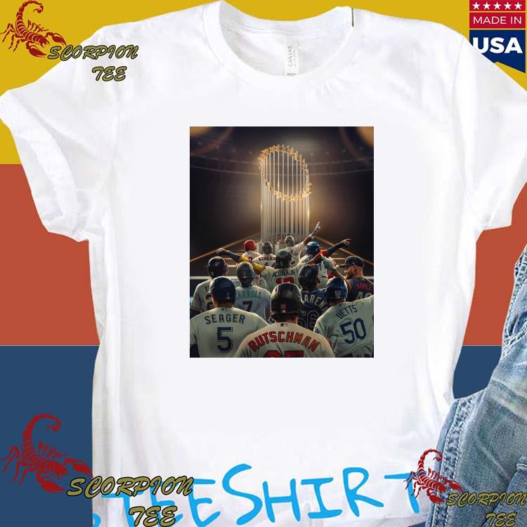 Vintage 80s Los Angeles Dodgers T-shirt Mens XL World Series 50/50