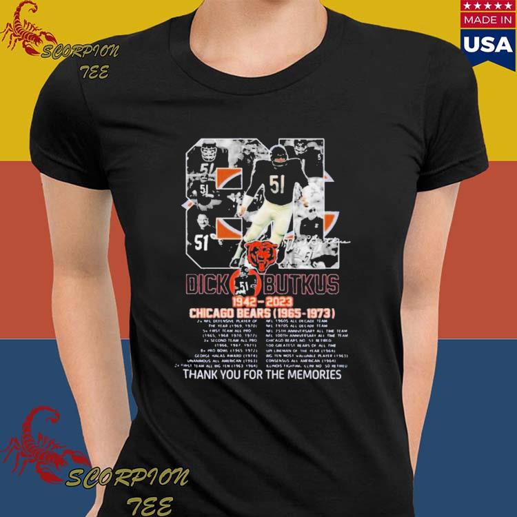 Men's Orange Chicago Bears Quick Step T-Shirt