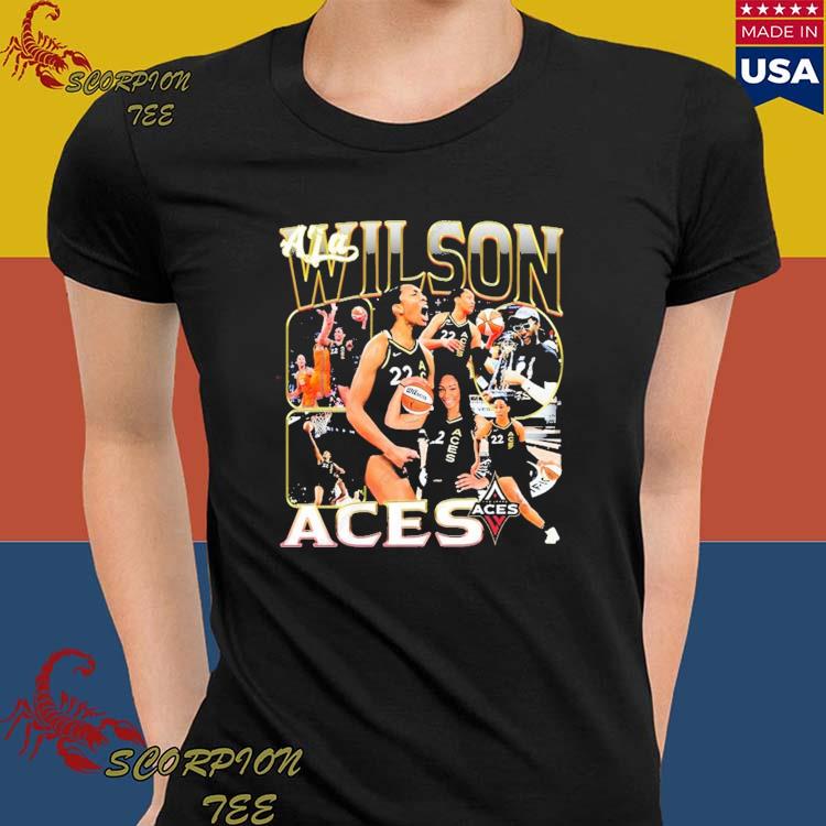 Hevding A'ja Wilson Las Vegas Aces T-Shirt