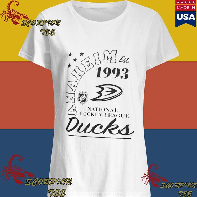 Men's Starter Heather Gray Anaheim Ducks Half Puck T-Shirt Size: 2XL